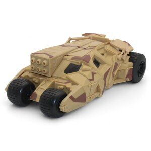 2008 Mattel Batman The Dark Knight 9" Camo Tumbler Batmobile Vehicle